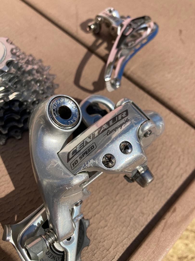 カンパニョーロ　10速　コンポセット　シルバー部品　record 含む