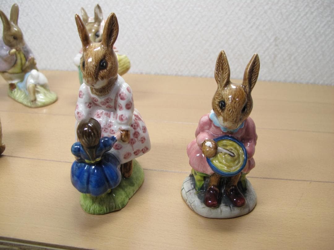 ロイヤル ドルトン バニキンズ　ビアトリクス ポター ピーター ラビット ７点