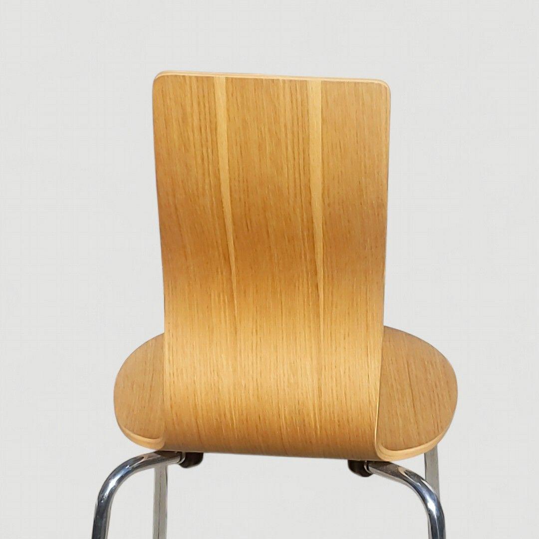 【希少/廃盤】無印良品 2015 モールドプライウッドチェア オーク材 日本製