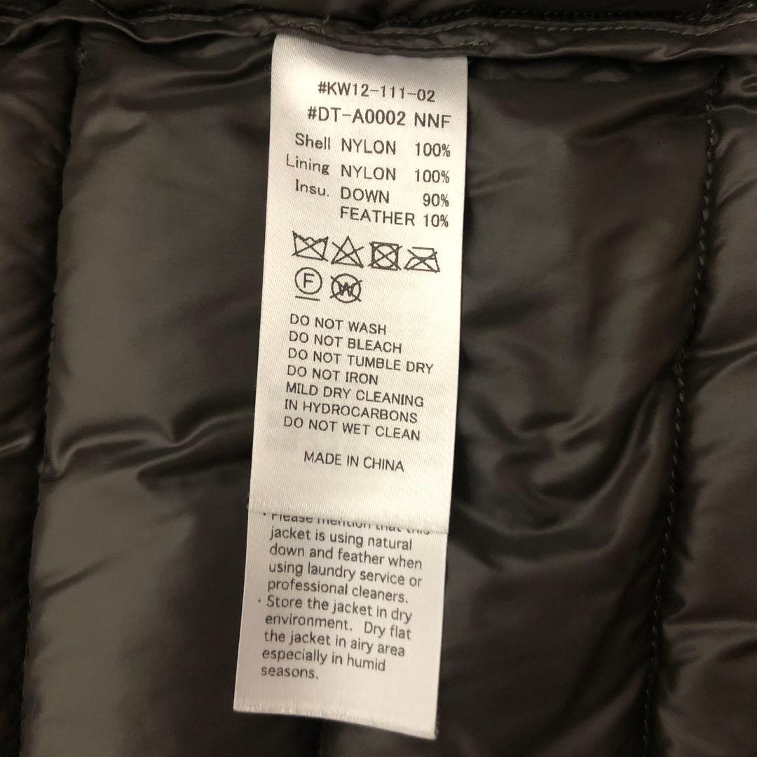 ダントン　ベスト　ダウン　サイズM