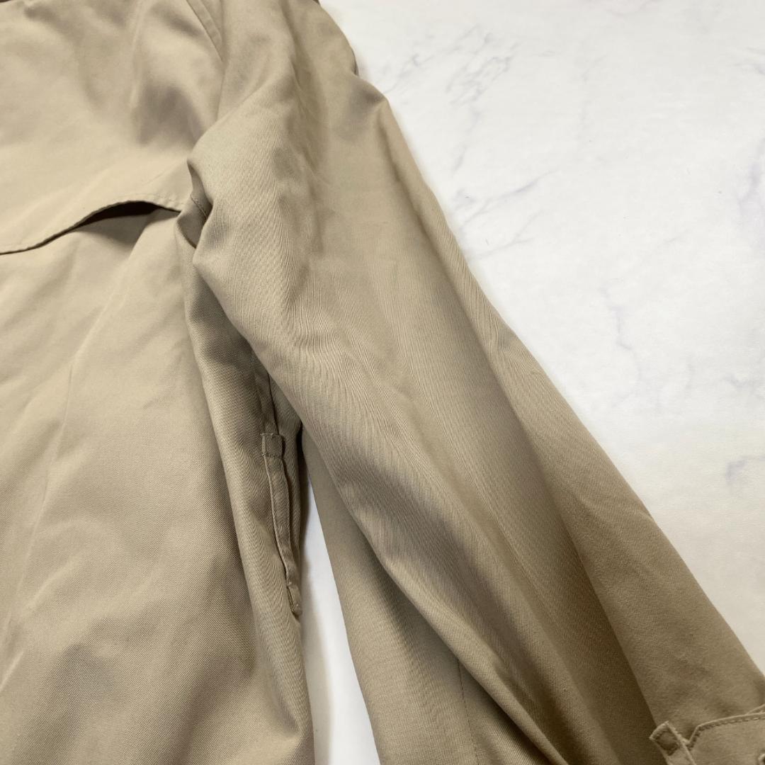 バーバリー 着丈111 シングル トレンチコート ベージュ ライナー チェック