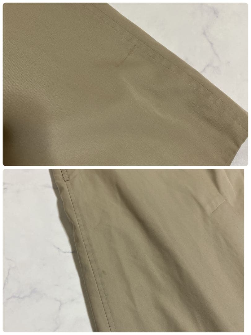 バーバリー 着丈111 シングル トレンチコート ベージュ ライナー チェック