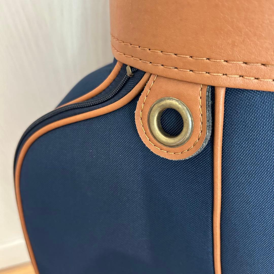 【極美品】BALENCIAGA バレンシアガ　キャディバッグ　ゴルフ　ネイビー