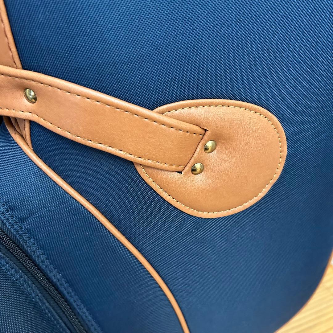 【極美品】BALENCIAGA バレンシアガ　キャディバッグ　ゴルフ　ネイビー