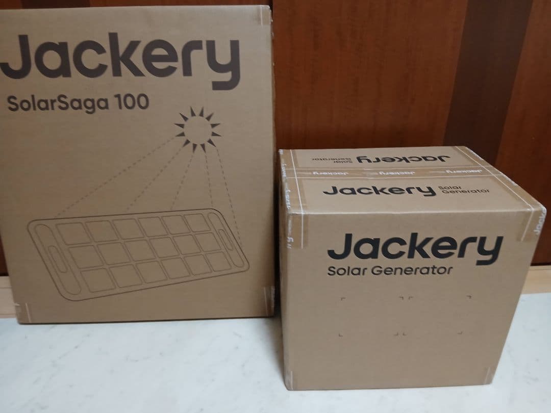 値下げ　新品未使用　ジャクリポータブル電源 1000New +ソーラーパネル