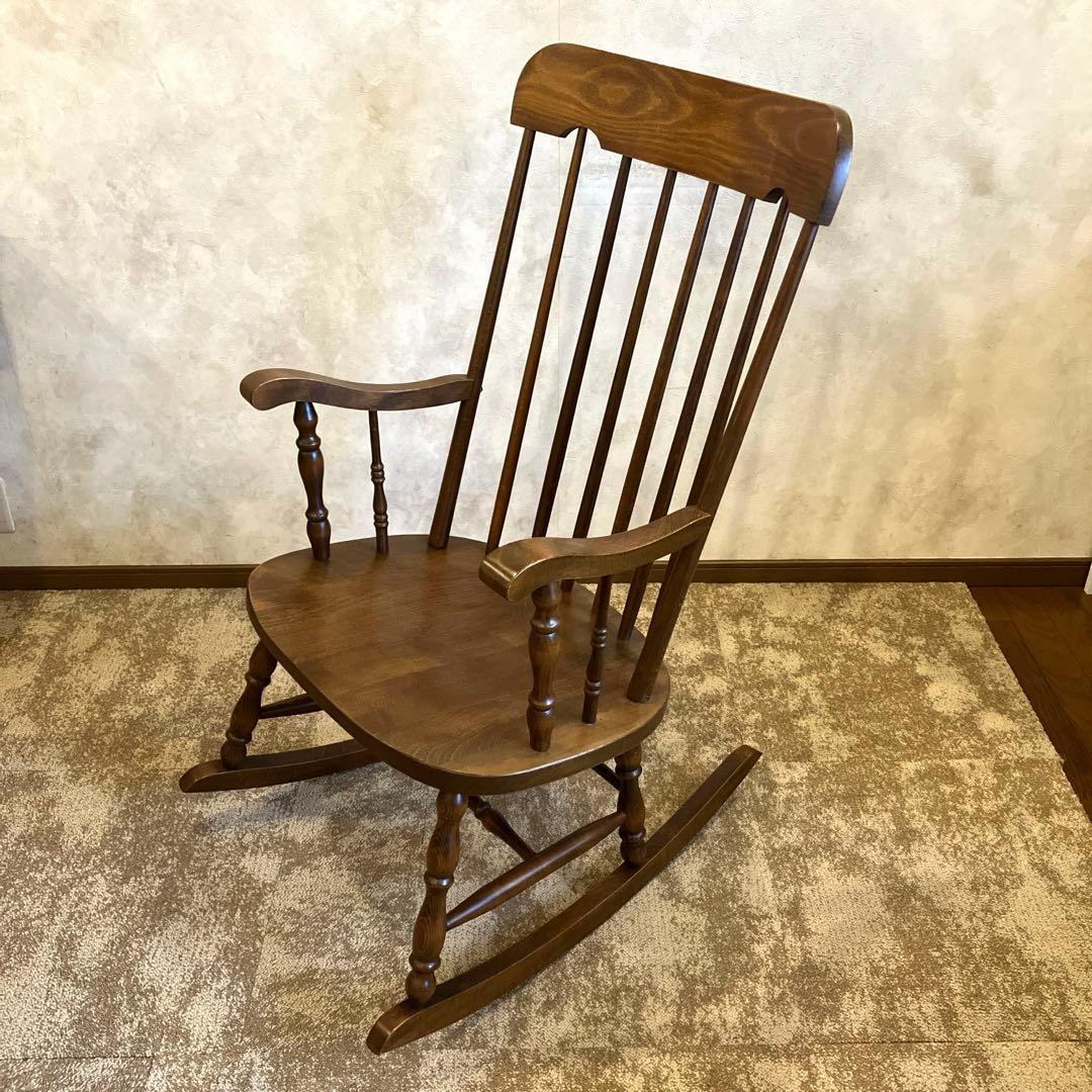 木製ロッキングチェア