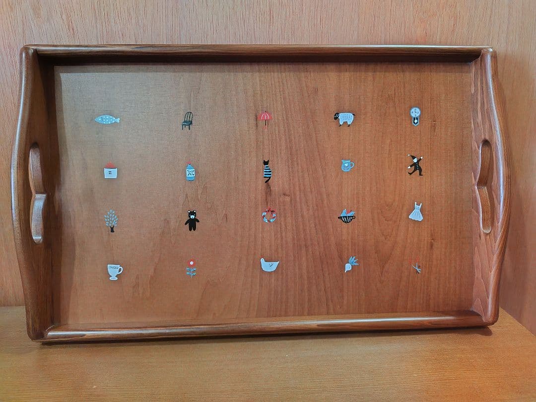 未使用　ATSUKO MATANO またのあつこ マタノアツコ 木製 お盆