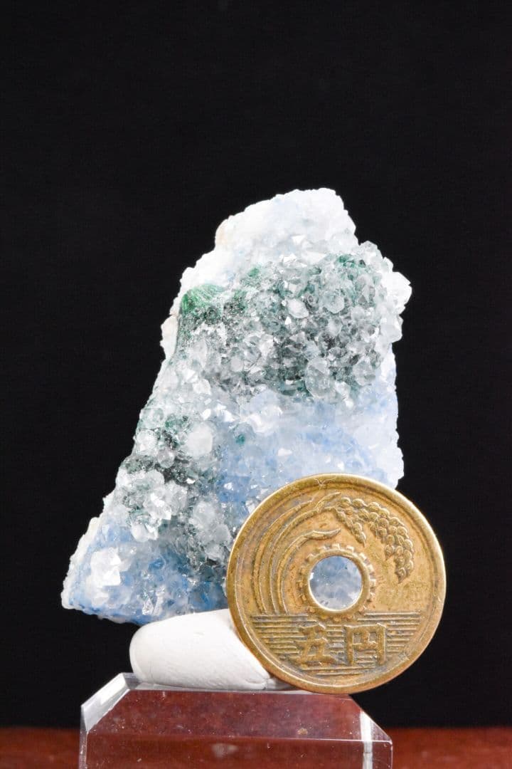 ナミビア産 シャッタカイト・マラカイトインクォーツ