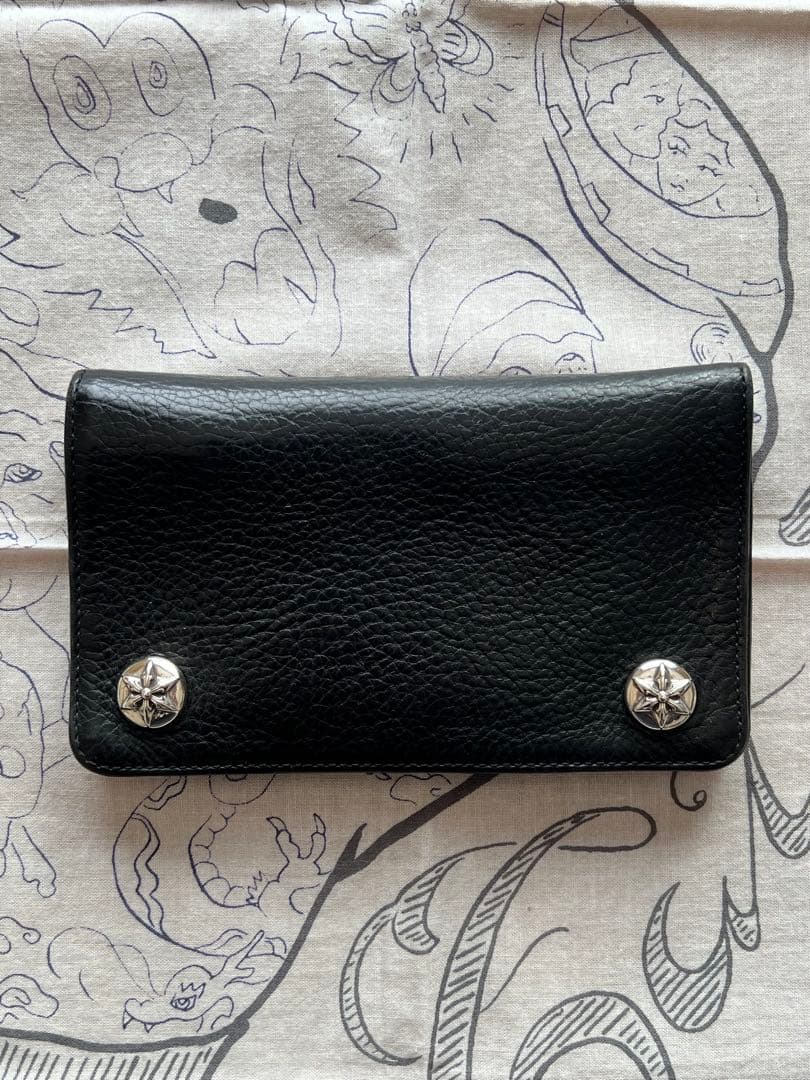 CHROM HEARTS / 1ZIP BLK スターボタン