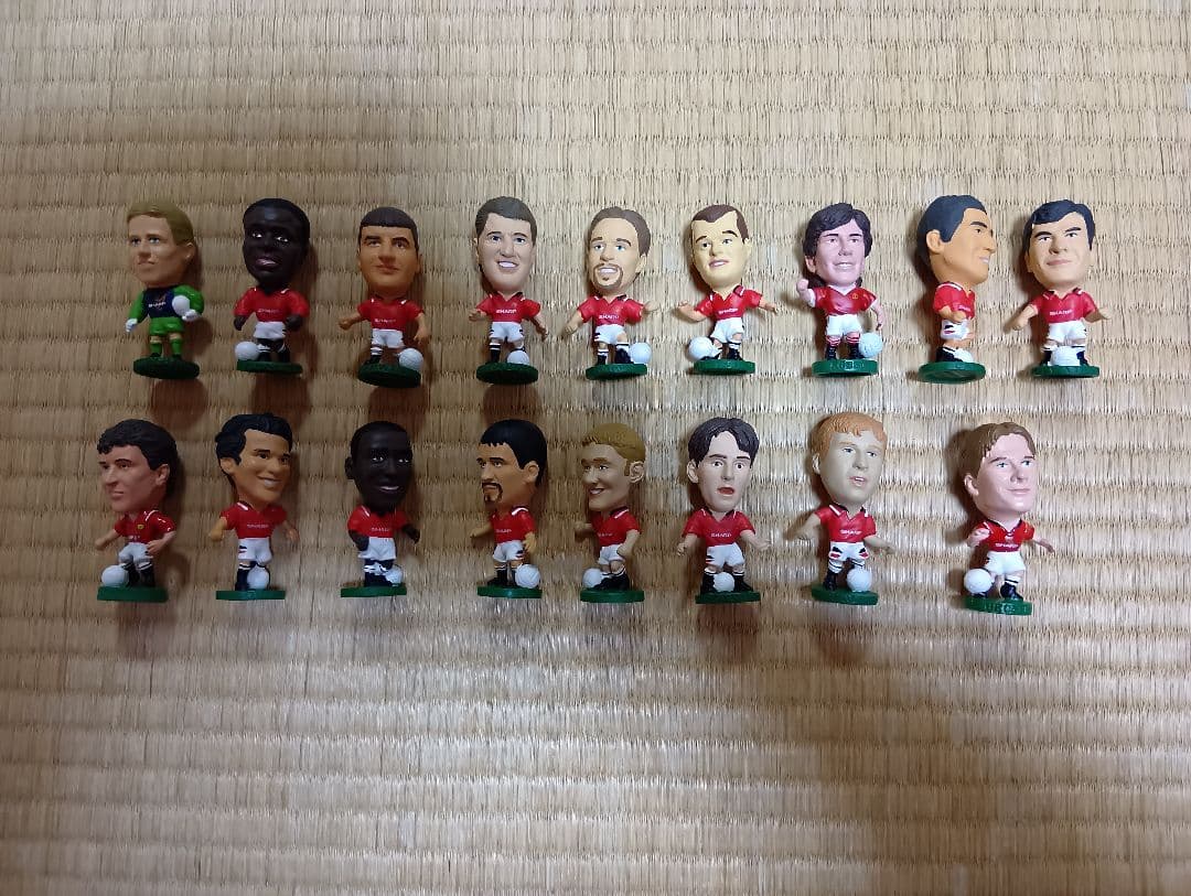 コリンシアン マンチェスターユナイテッド1994 95-1996フィギュア17体