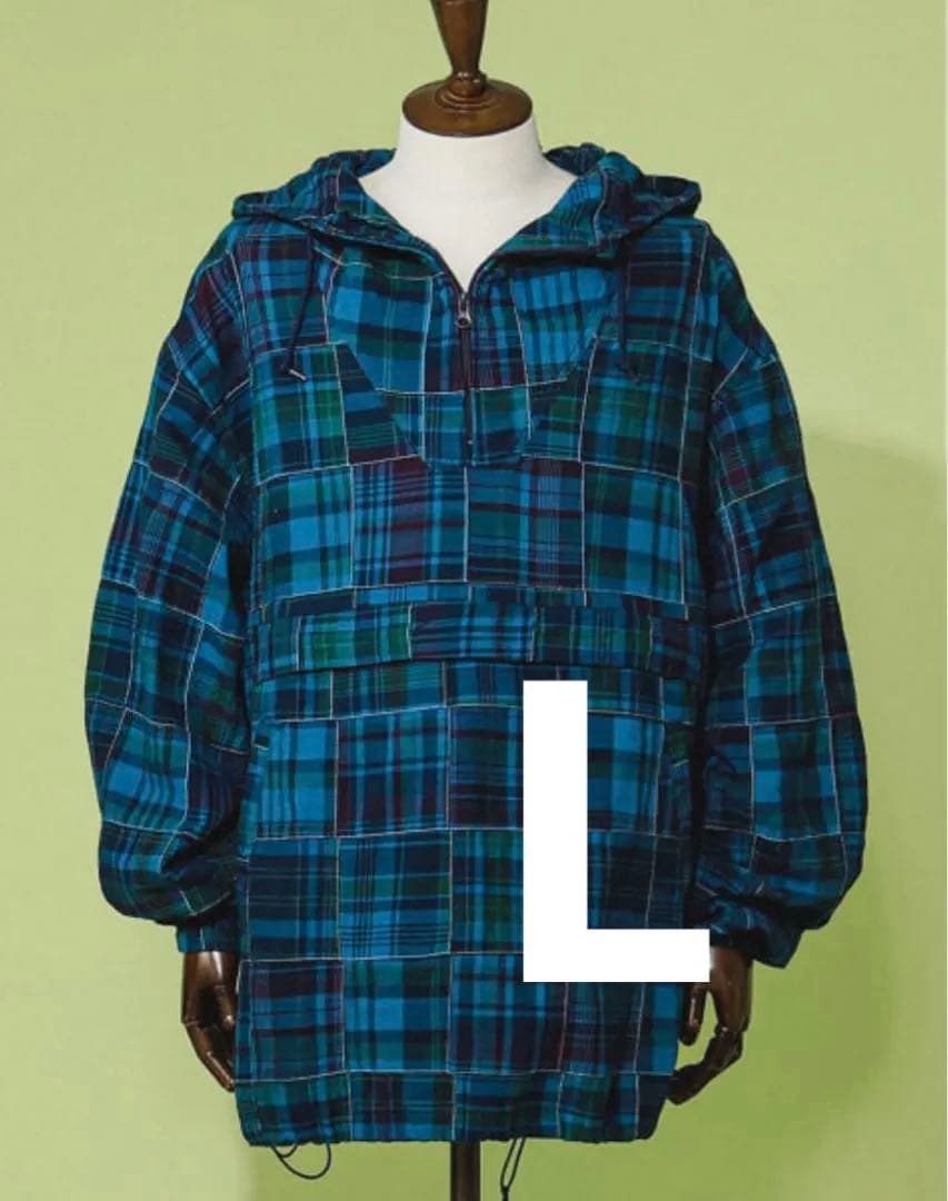 BEAMS JAPAN パッチワーク アノラック　L ssz