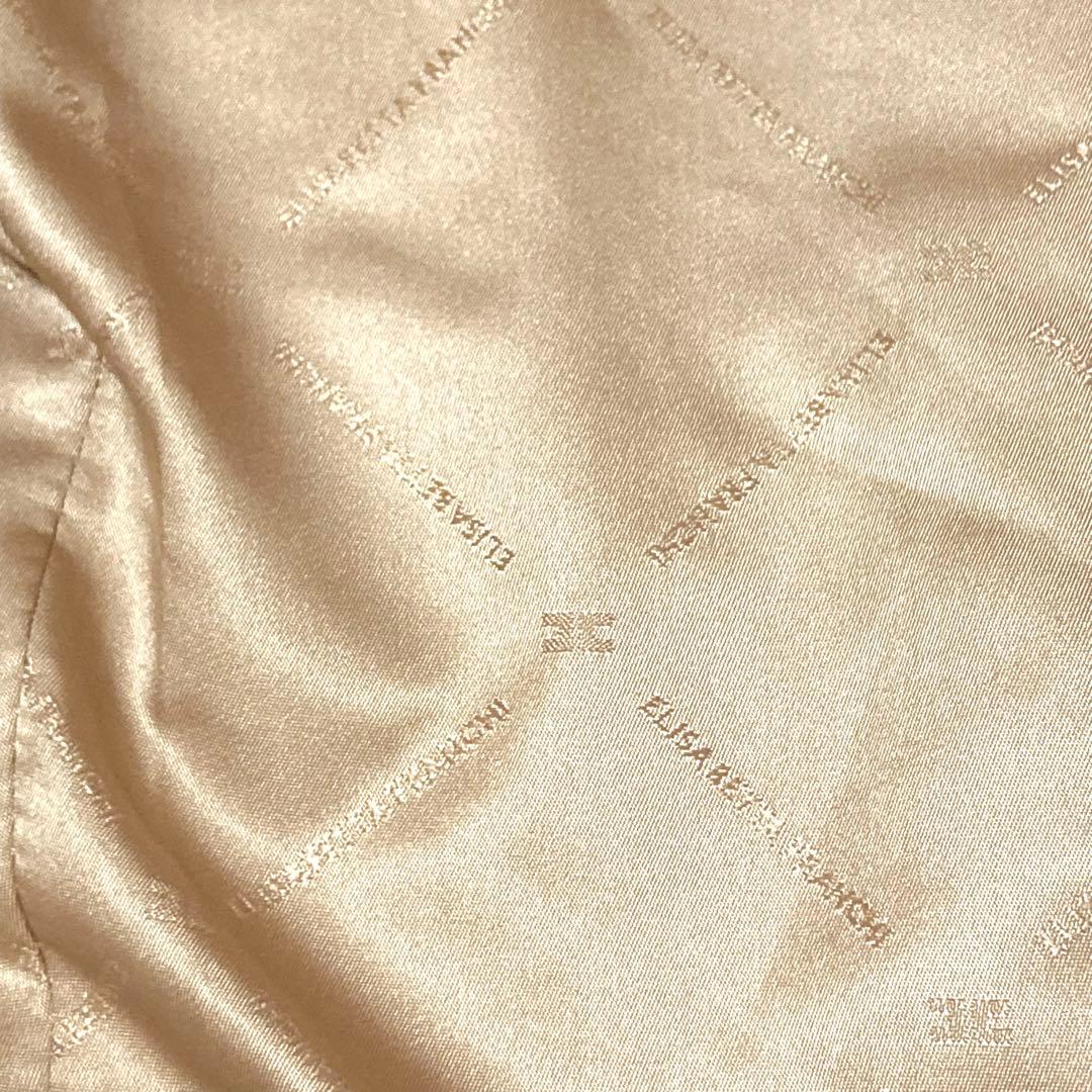 エリザベッタフランキ イタリア製 ラムレザージャケット レーザーカット 羊革