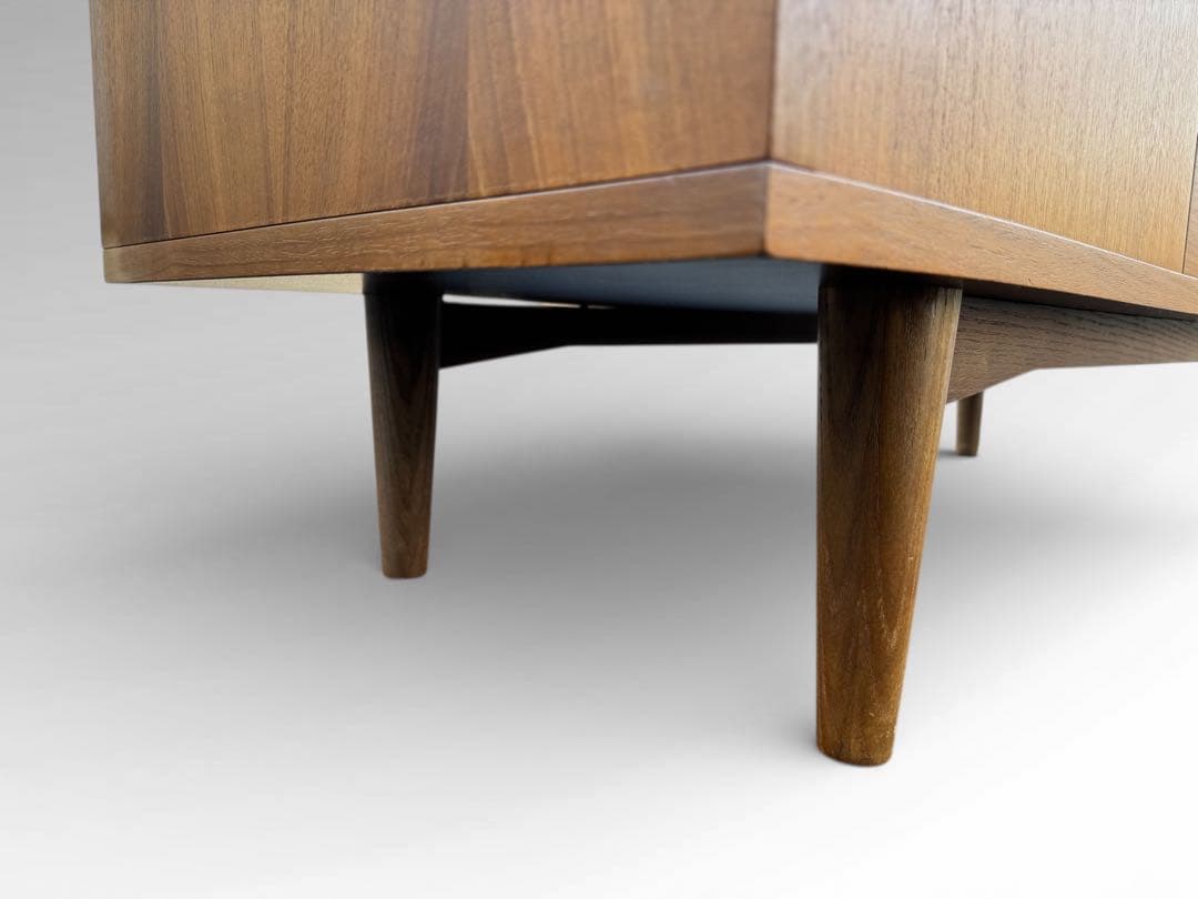 【訳あり】unico　ウニコ　HOLM　ホルム キャビネット　ウォールナット