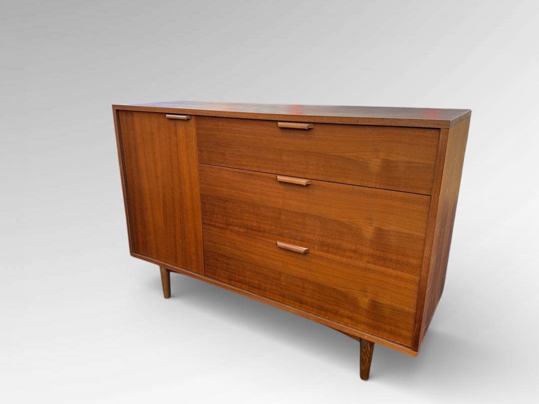 【訳あり】unico　ウニコ　HOLM　ホルム キャビネット　ウォールナット