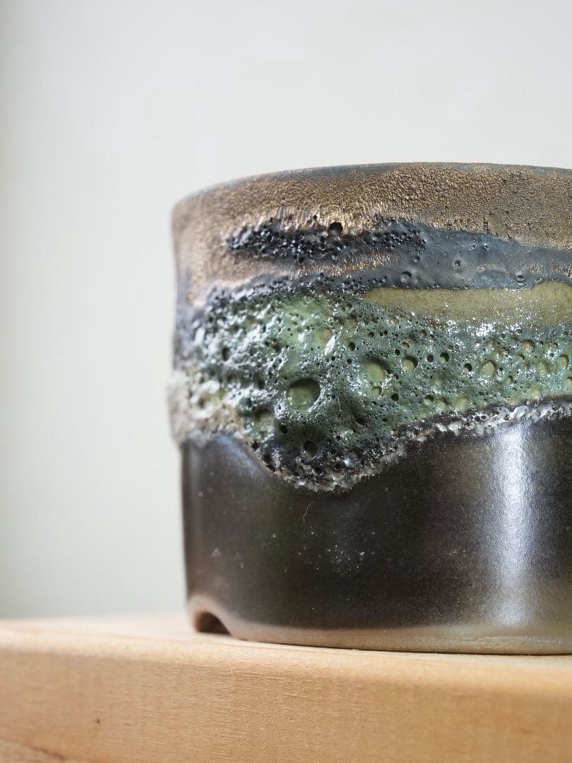 【限定】 福村龍太 銀彩 発泡 植木鉢