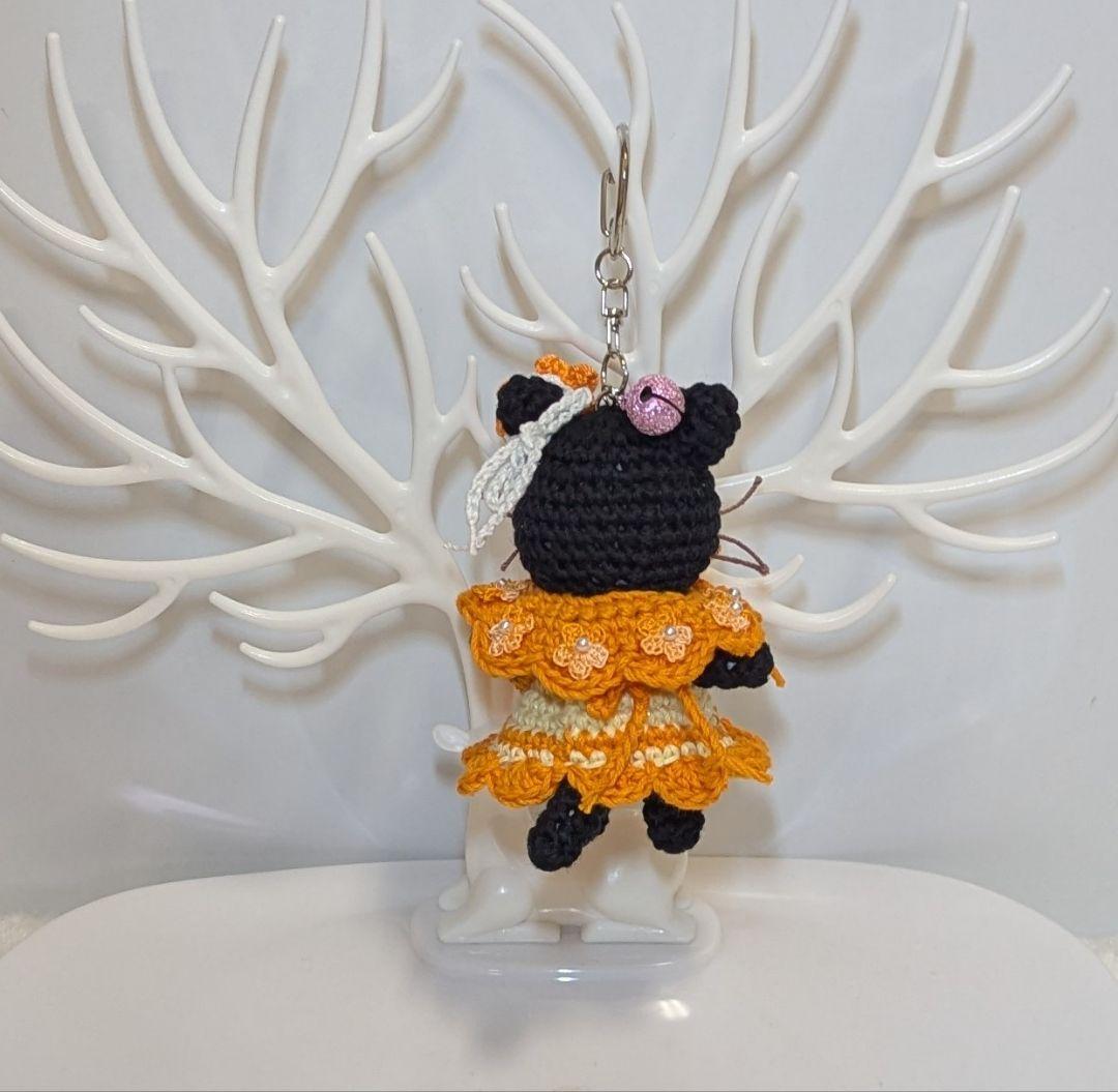 【専用】ねこあみぐるみキーホルダーとお洋服セット