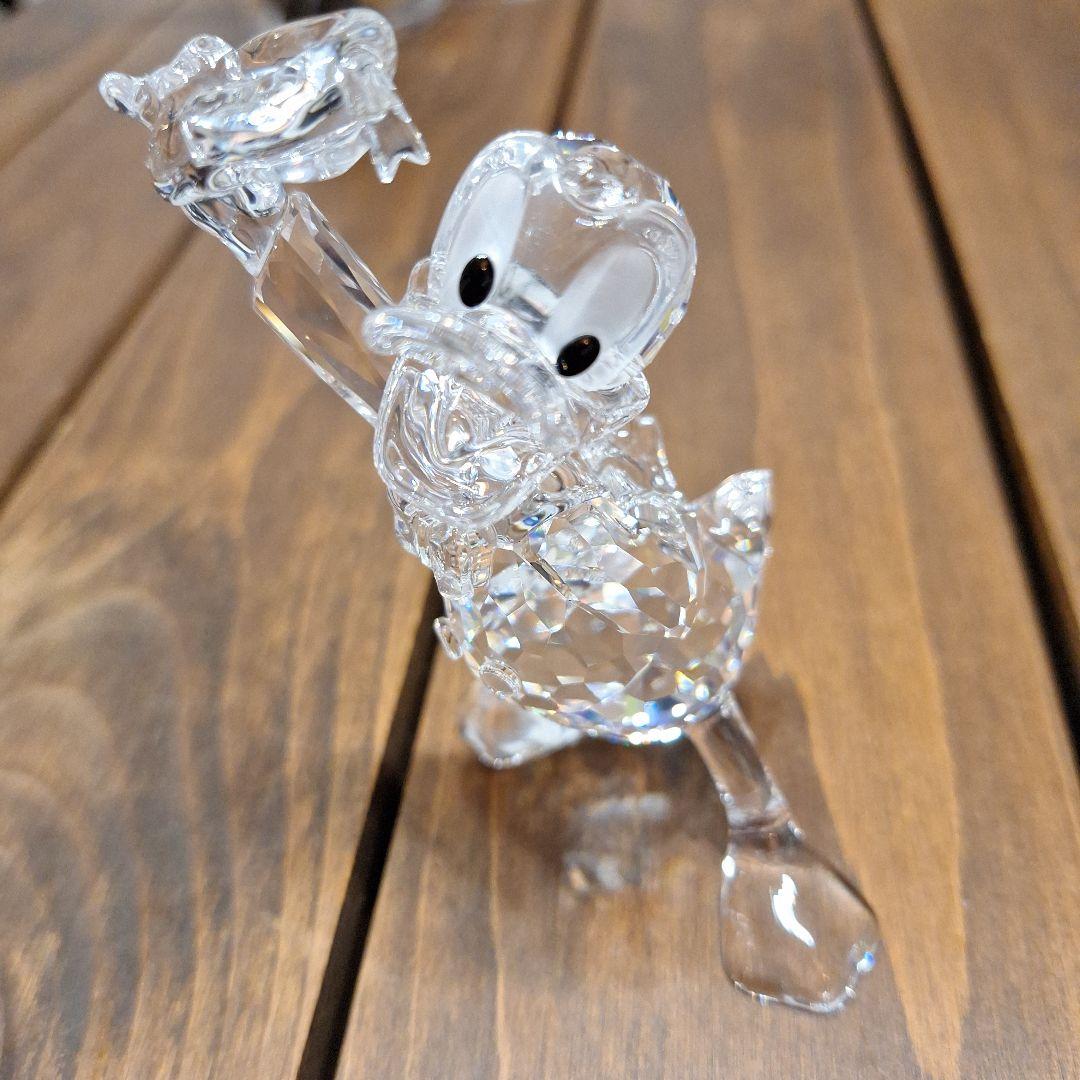 スワロフスキー ディズニー ドナルドダック クリアクリスタル　箱なし