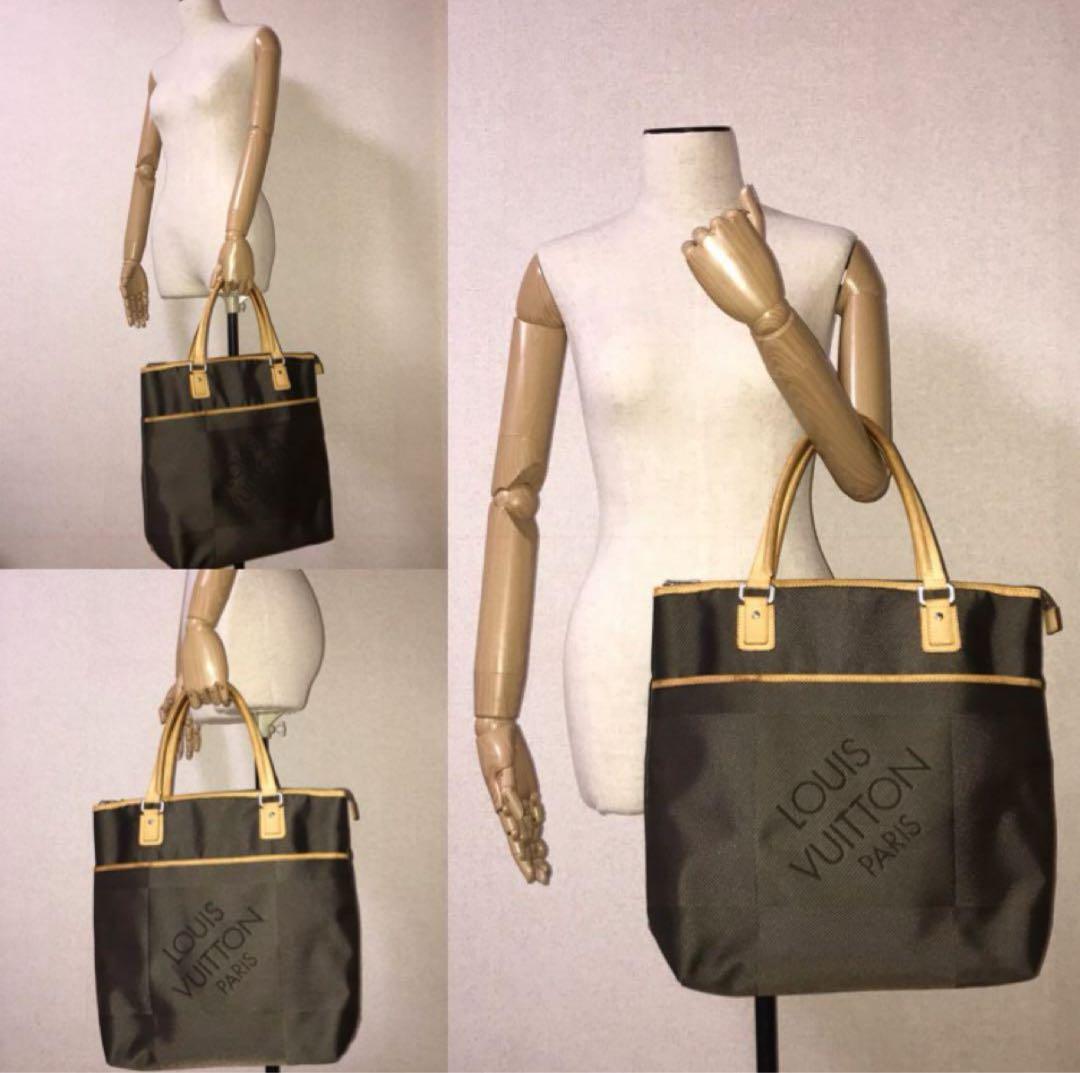 ルイヴィトン ダミエ ジェアン クガール トートバッグ ハンドバッグ