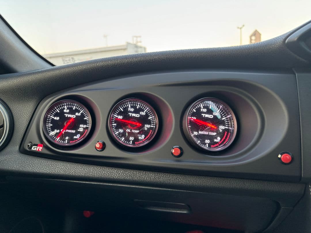 TRD 3連メーターセット