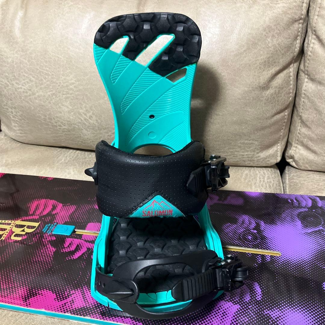 BURTON BLENDER 141 × SALOMON RHYTHM S