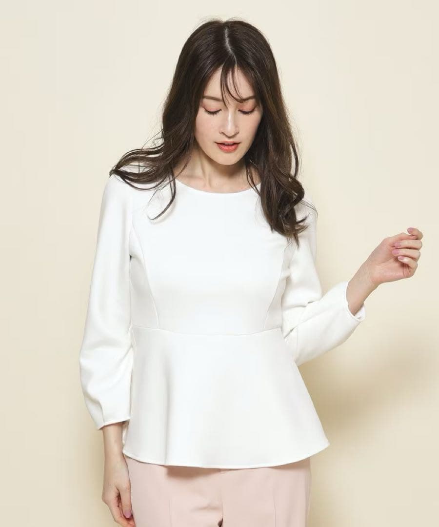 クードシャンス♡ペプラムスタイル トップス♡アンタイトル♡アナイ