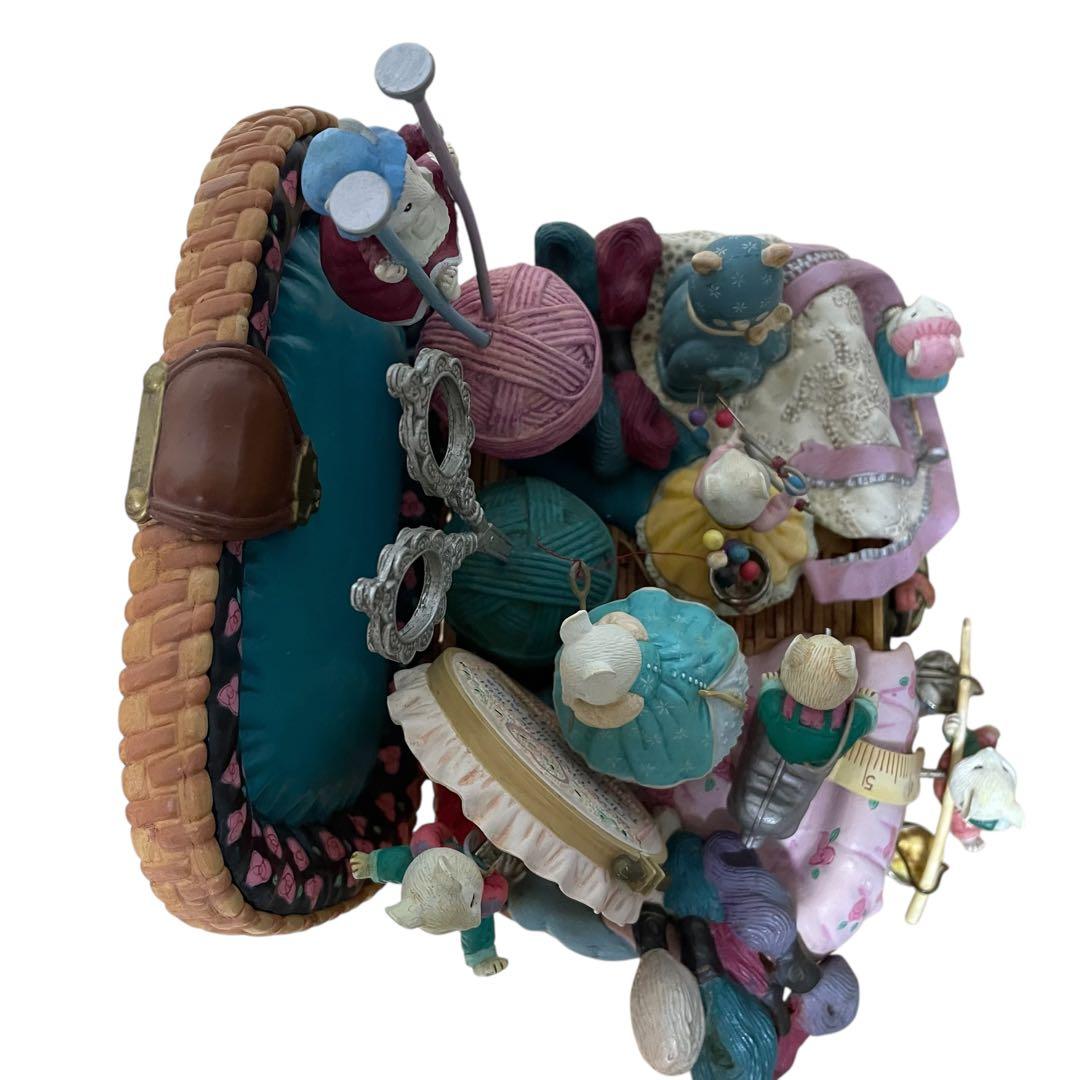 【超希少】ENESCO エネスコ オルゴール knittin Pretty