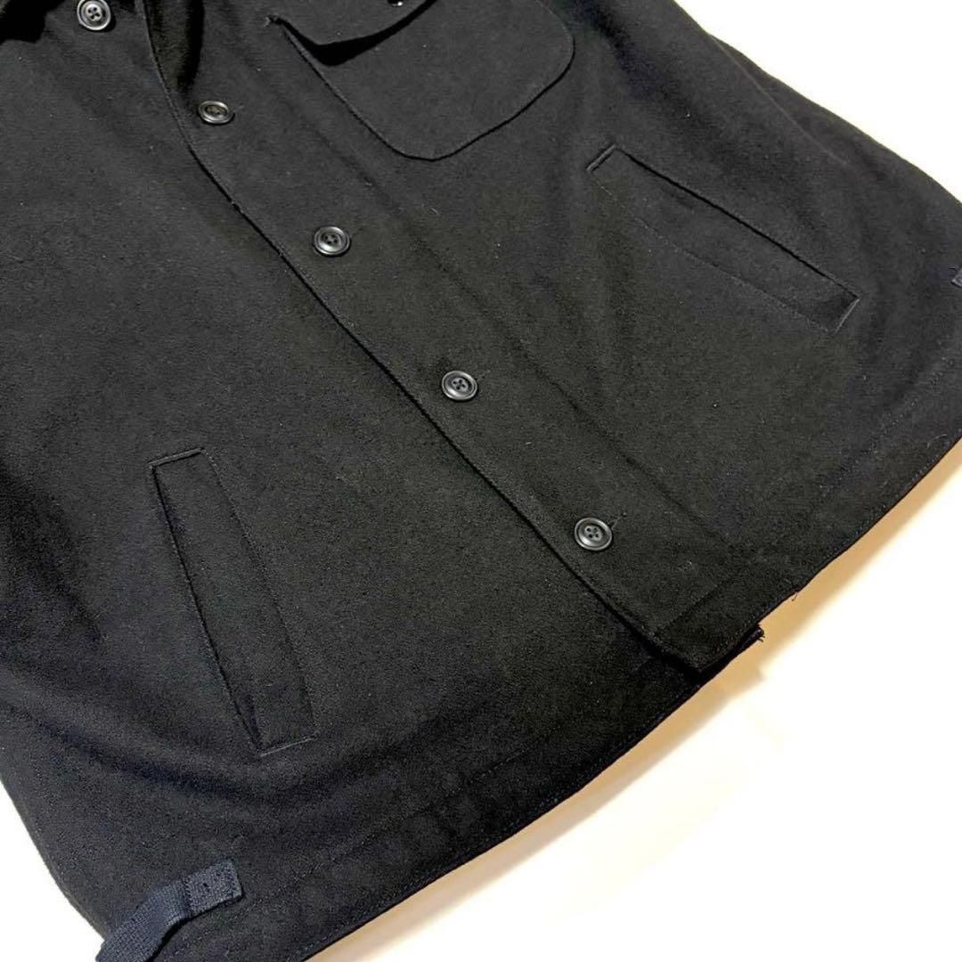 【美品】old navy a2 wool deck jacket black