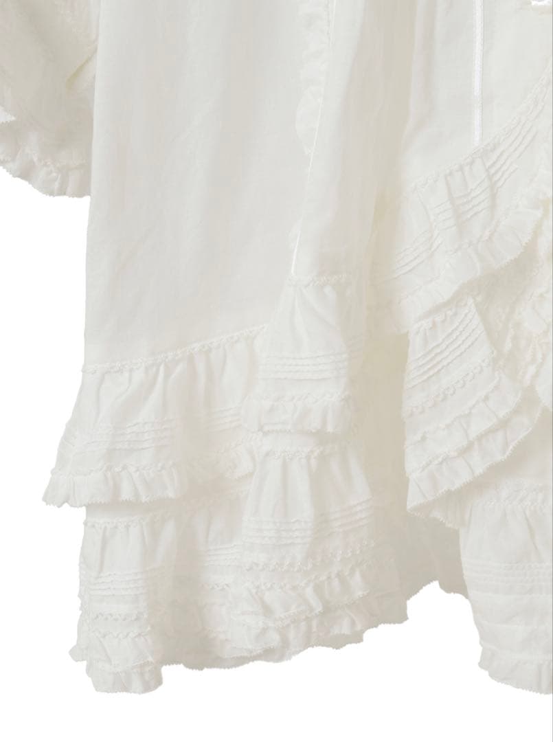 ピンクハウス2025 ボレロ風オーバーブラウス