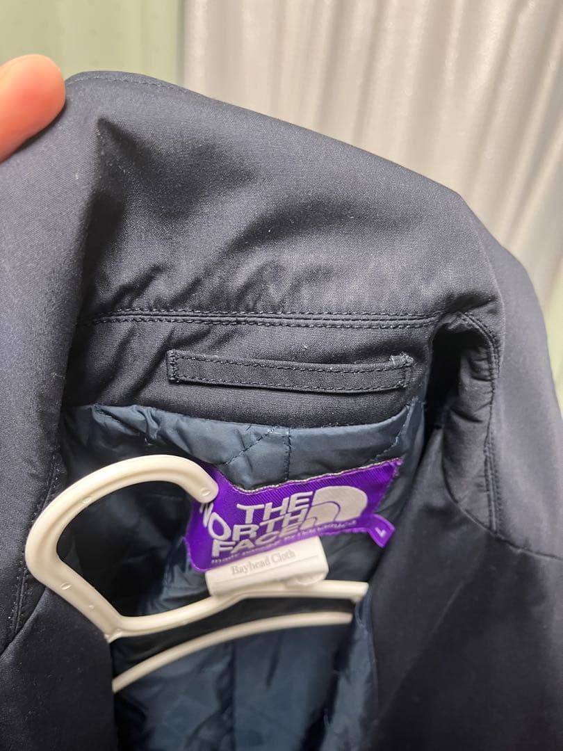 THE NORTH FACE Lサイズ　ネイビー ステンカラーコート