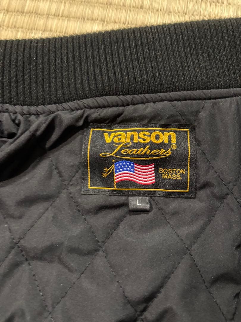 ジャケット・アウター vanson BOMBER JACKET