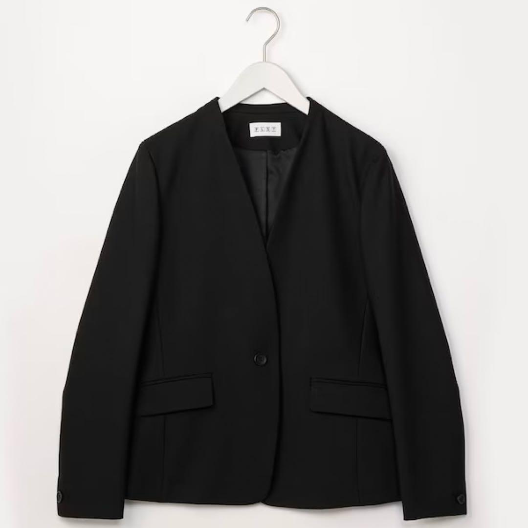 プラステ　ブラッシュドバック　セットアップ　ブラック