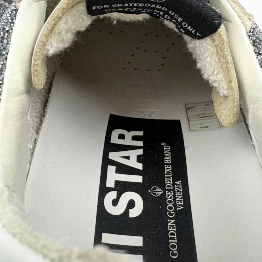 【美品】ゴールデングース　37 | 23.5cm　スワロフスキー　クリスタル