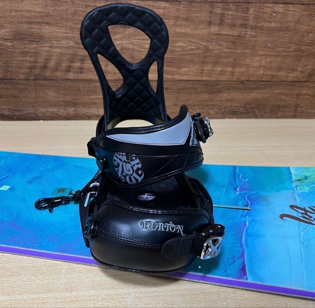 美品　BURTON バートン　レディース　スノーボード4点144cm est