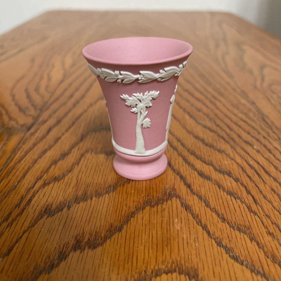 ルル　ウェッジウッド　ジャスパー　ミニチュア　花瓶