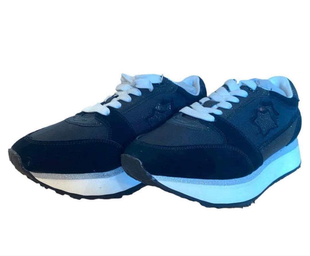 アトランティックスターズ TEACH 厚底 ブラック EU38 新品 箱付き