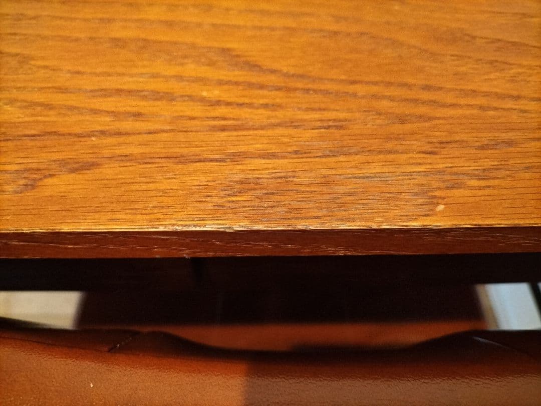 ニコアンド　ブラウン 引き出し付きデスク