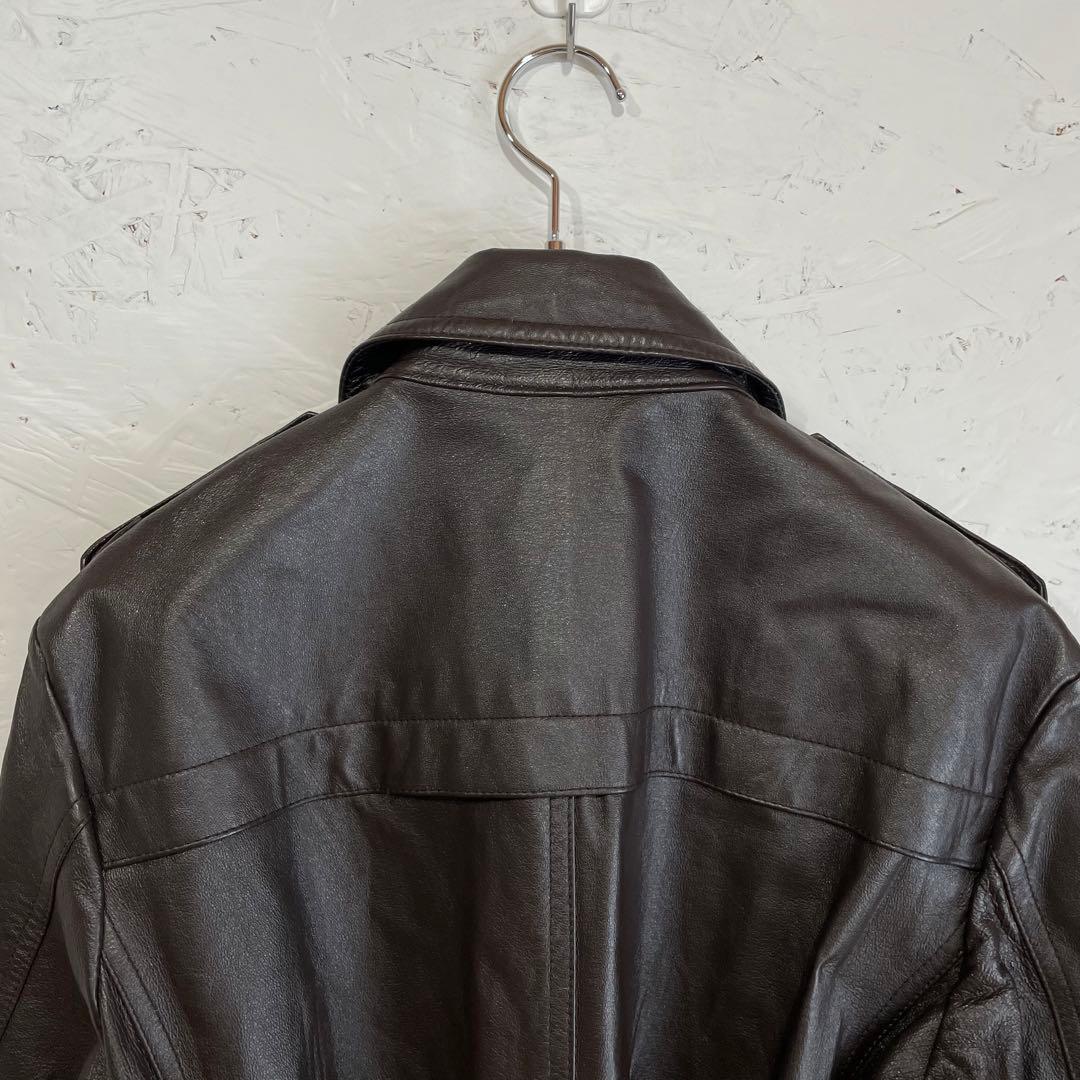 古着90's 00's Vintage JUN MENオールレザートレンチコート