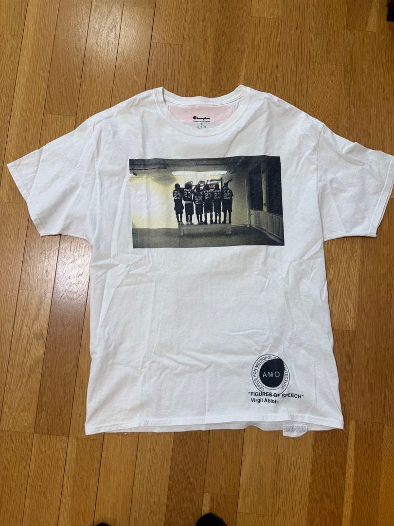 pyrex vision ヴァージルアブロー×champion Tシャツ