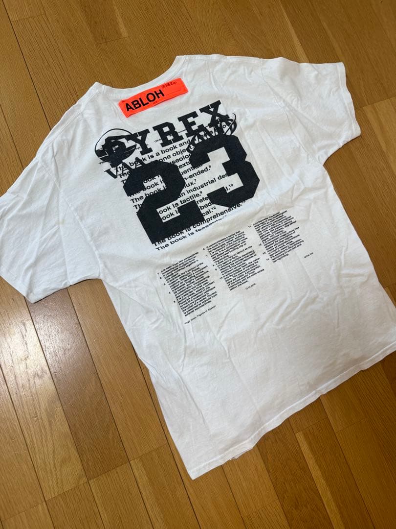 pyrex vision ヴァージルアブロー×champion Tシャツ