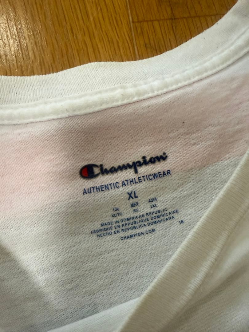 pyrex vision ヴァージルアブロー×champion Tシャツ