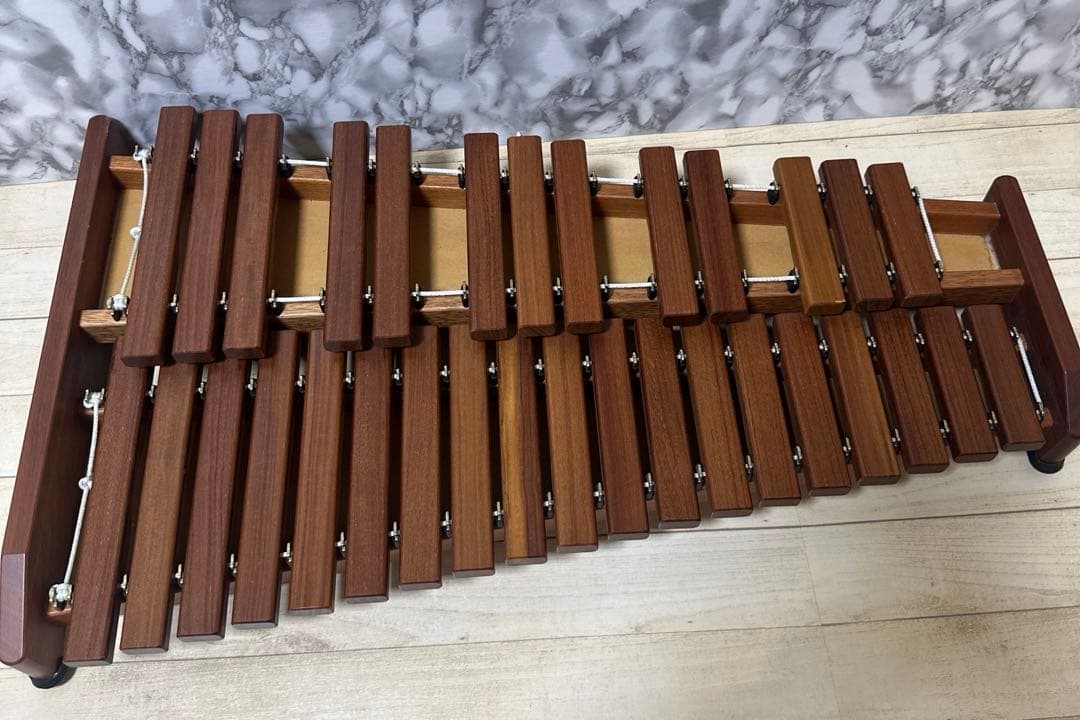 き*め様 こおろぎ社　卓上木琴　ヨーロピアンデスクシロフォン　X32K 中古品