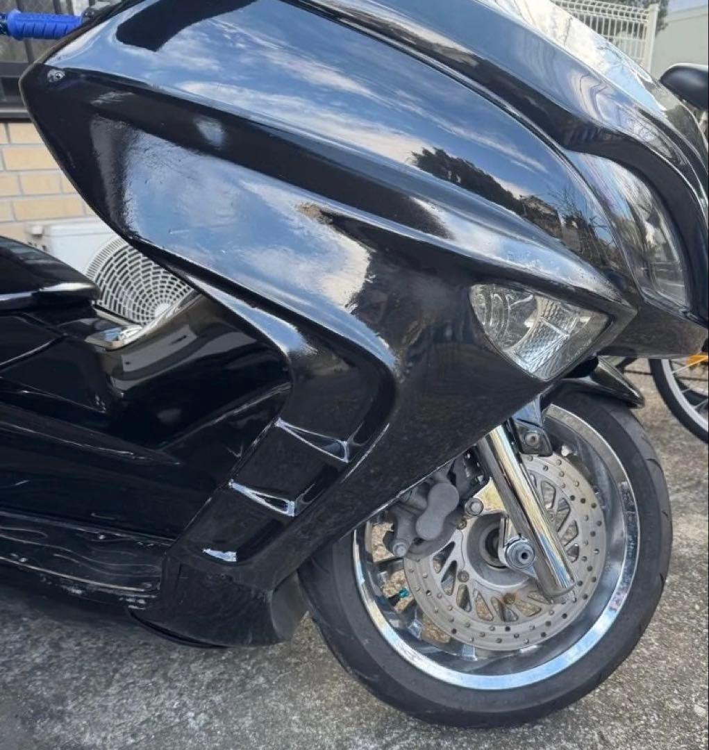 マジェスティ250 4D9 サイドカウル　SG20J ビビッドパワー？