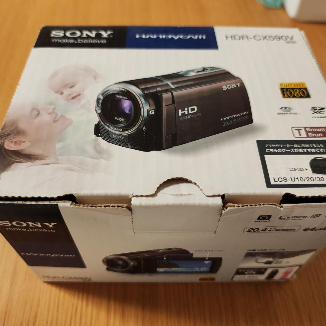 SONY HDR-CX590V ハンディカム 本体