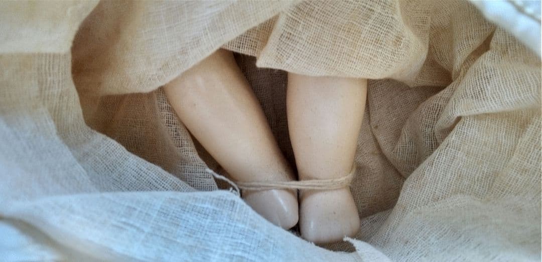 サクラビスク　ママー人形　　市松人形　日本人形　ビスクドール　和人形