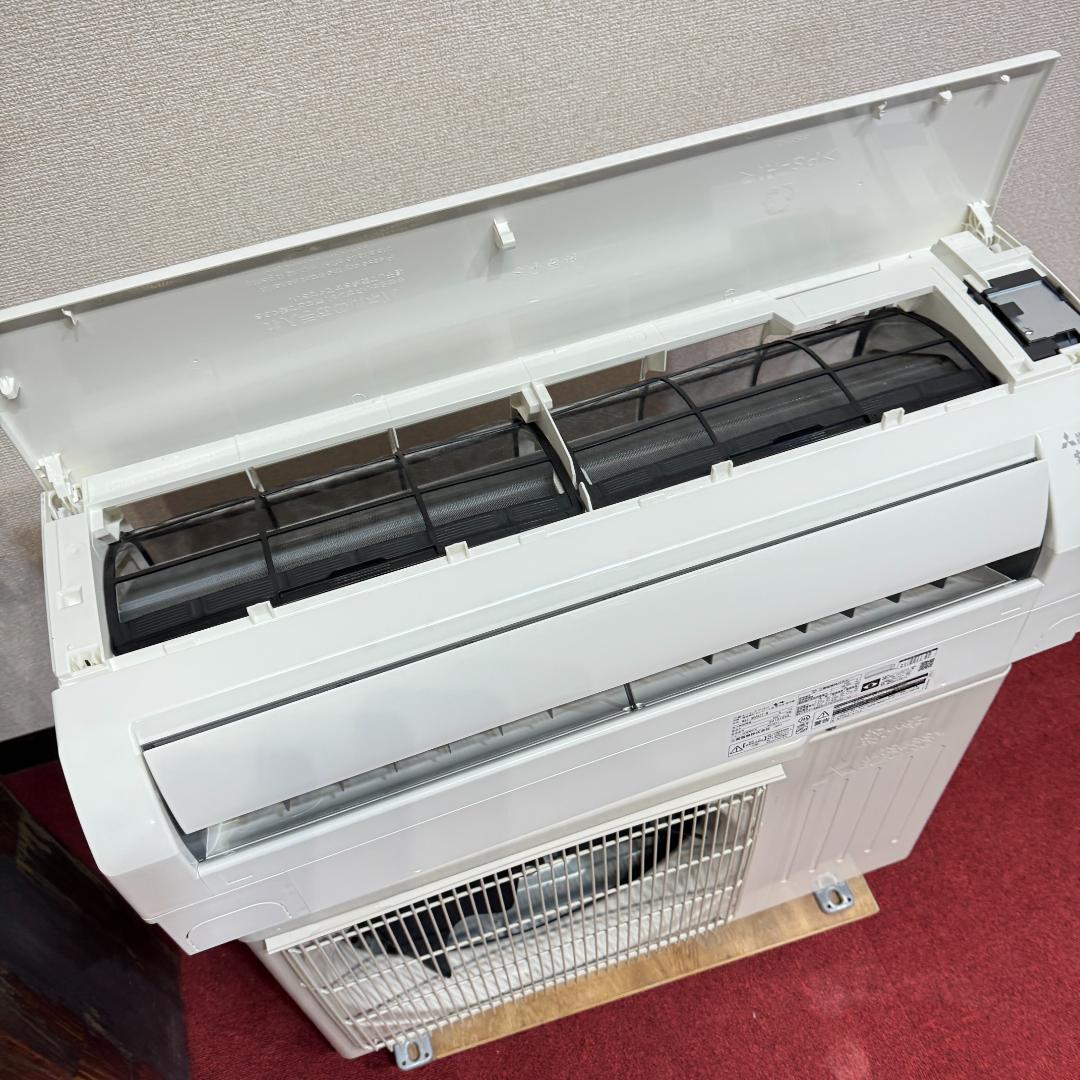 超美品三菱エアコン　2021年製　8畳用　洗浄済み　ポンプダウン済