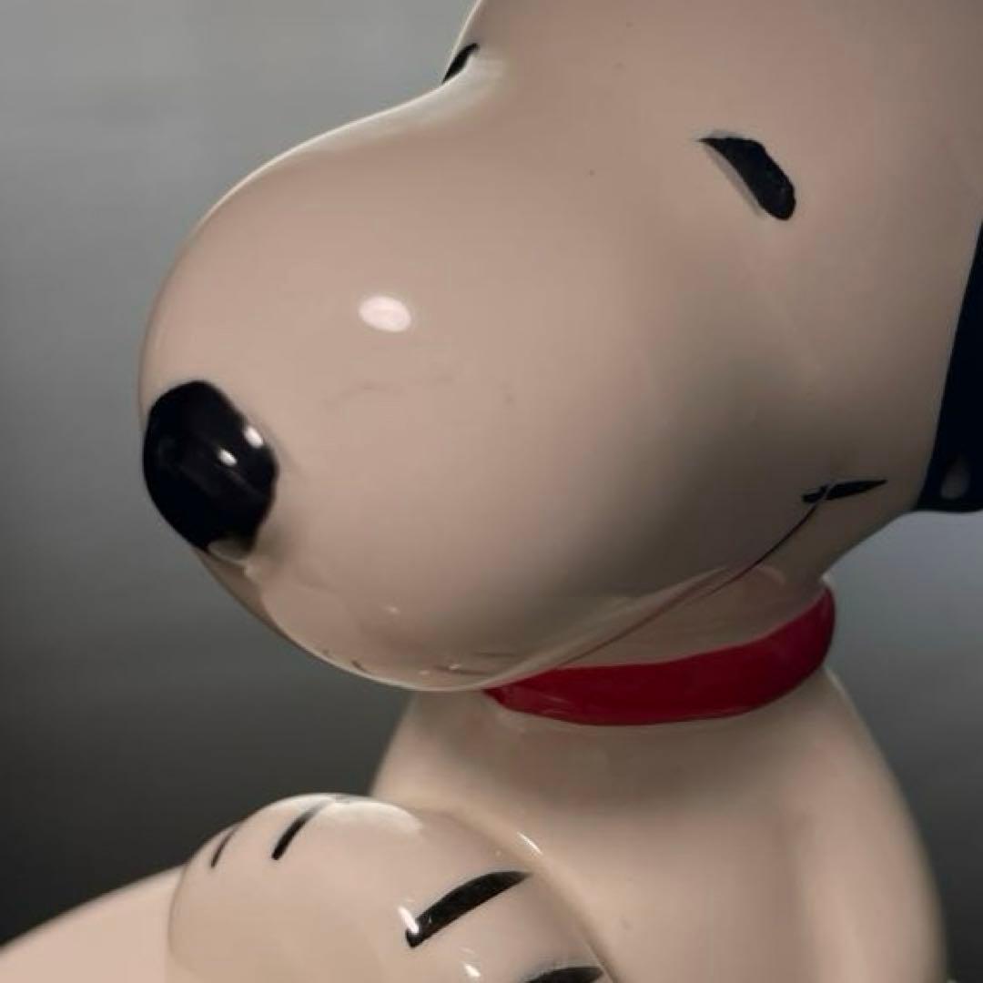 ヴィンテージ 陶器製　スヌーピー　オルゴール