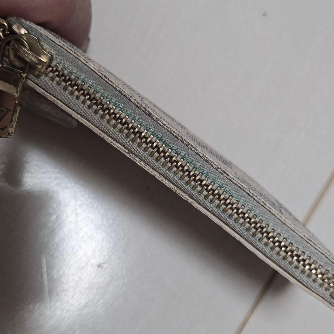 ルイヴィトン LV ポシェット クレ 小銭入 れ ケース ダミエアズール