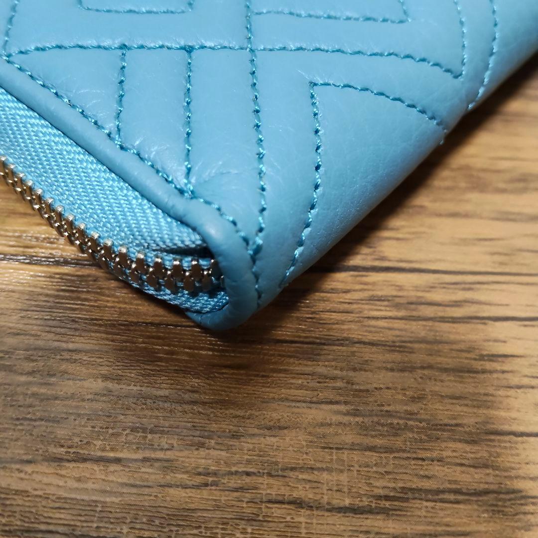 ITUAIS イトゥアイス キルティング レザー 本革 長財布 ロングウォレット