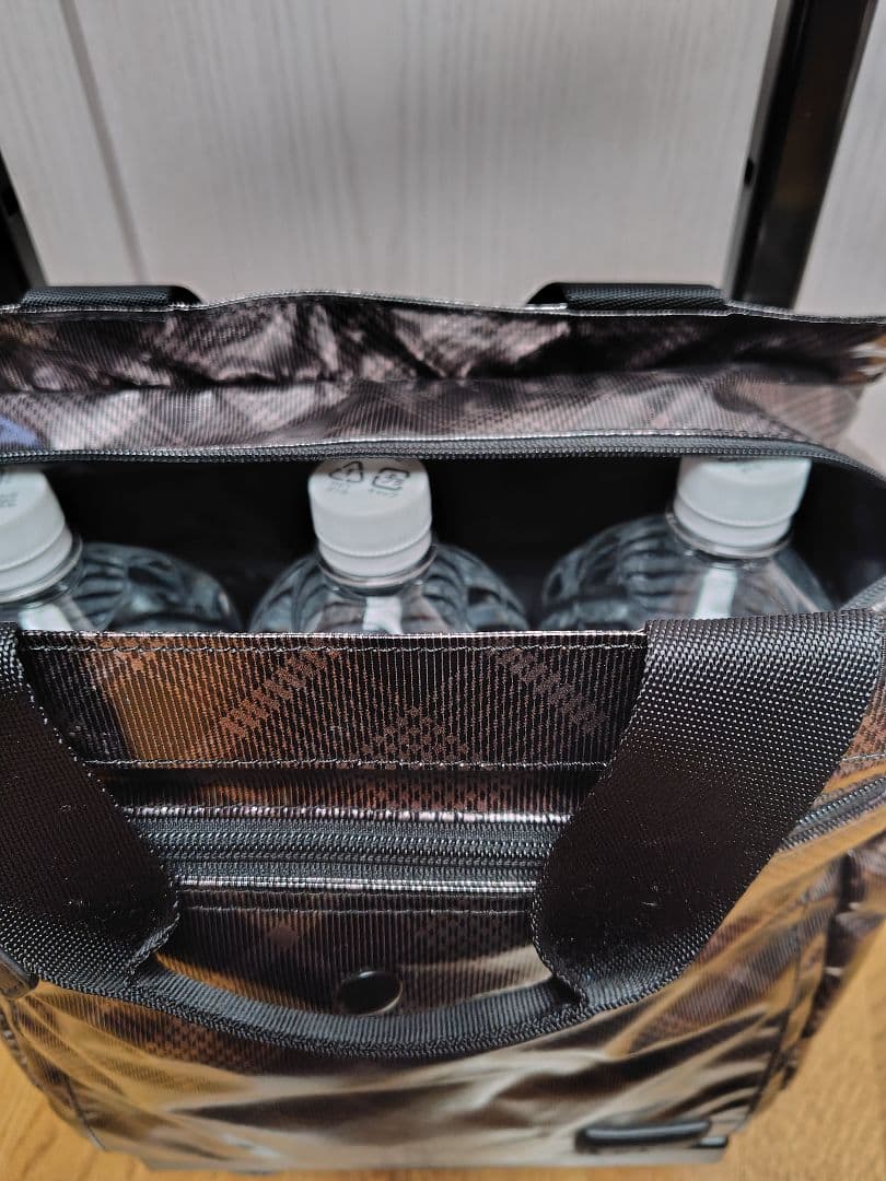 SWANYスワニータルタン　ダイヤモンドパターンキャリーバッグ　 ストッパーなし