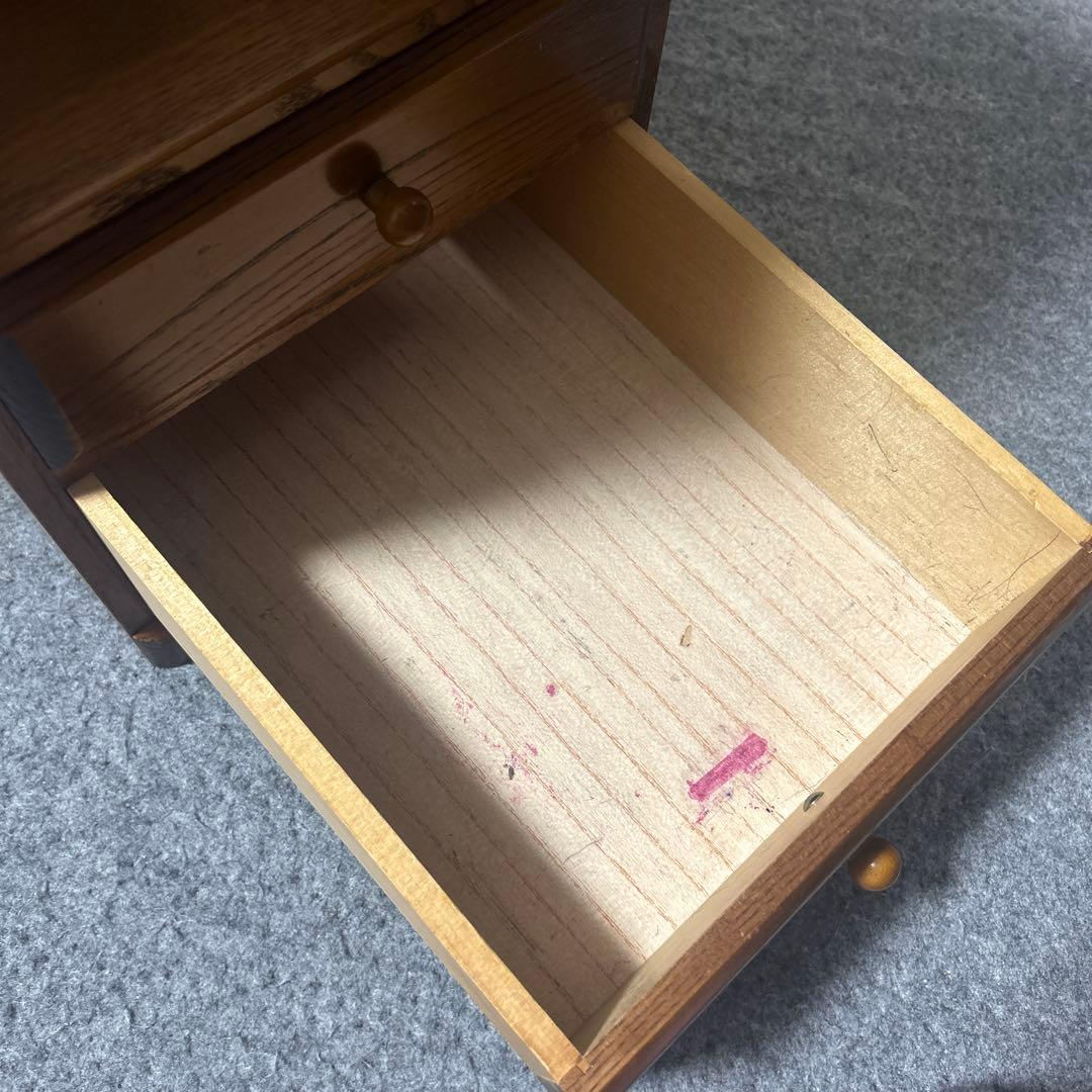 小物・書類収納に◎ 木製 小箪笥 5段 和風 レトロ